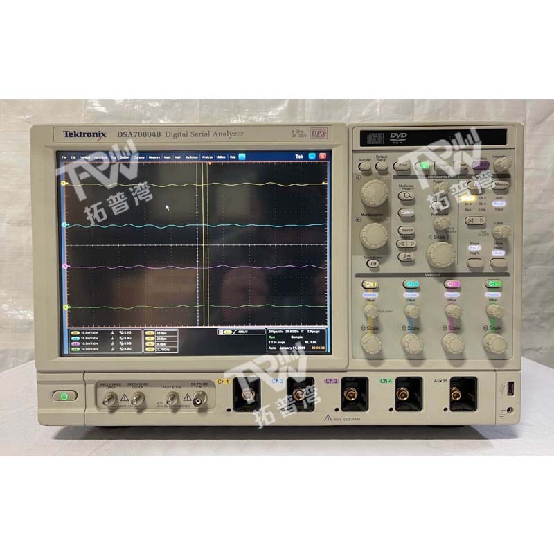 Tektronix 泰克 DSA70804B 数字示波器 8 GHz 四通道 25 GS/s