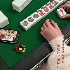 Natural Bodhi Five-Road God of Wealth Phone Chain Bodhi Seed Keychain Bag Pendant Ornament Novelty Wholesale