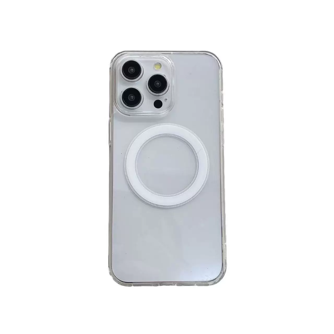 Apple, совместимый iPhone 16, электромагнитная зарядка iPhone16 Pro, прозрачный акриловый чехол для телефона, защитная сумка, защитный чехол, iphone, защита от падения