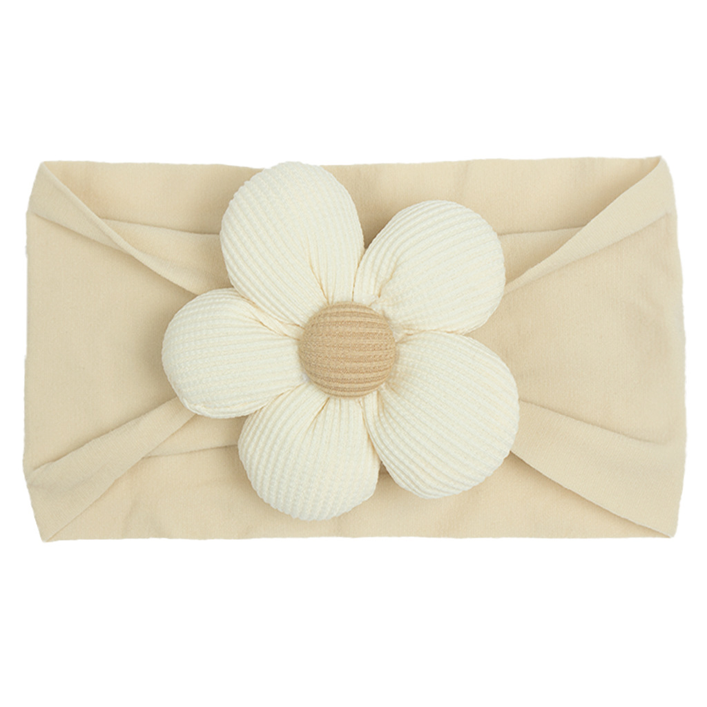 Braid Design Girl's Simple Style Commute Flower Nylon Braid Hair Band