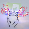 New glowing feathers, antlers, headdress Christmas toys stalls Source Plaza Night Market Tourist Scenic Area Hot Sale toy