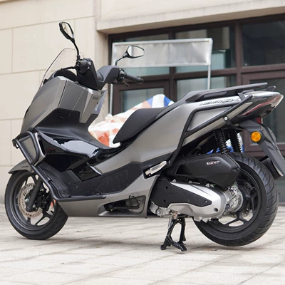 bumper anti-fall anti-collision exhaust – Motorcycle bumper - black-front-and-rear-bumpers