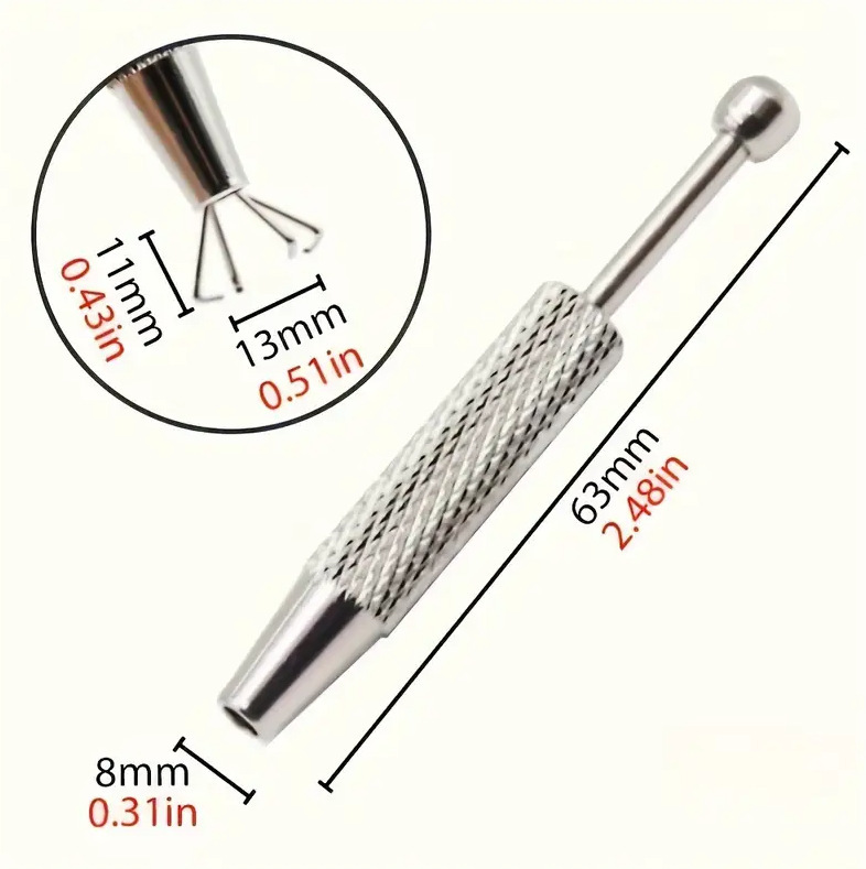 Grasping precision screw puller and jewelry tweezers-suitable for electronic products IC chip bead grabber