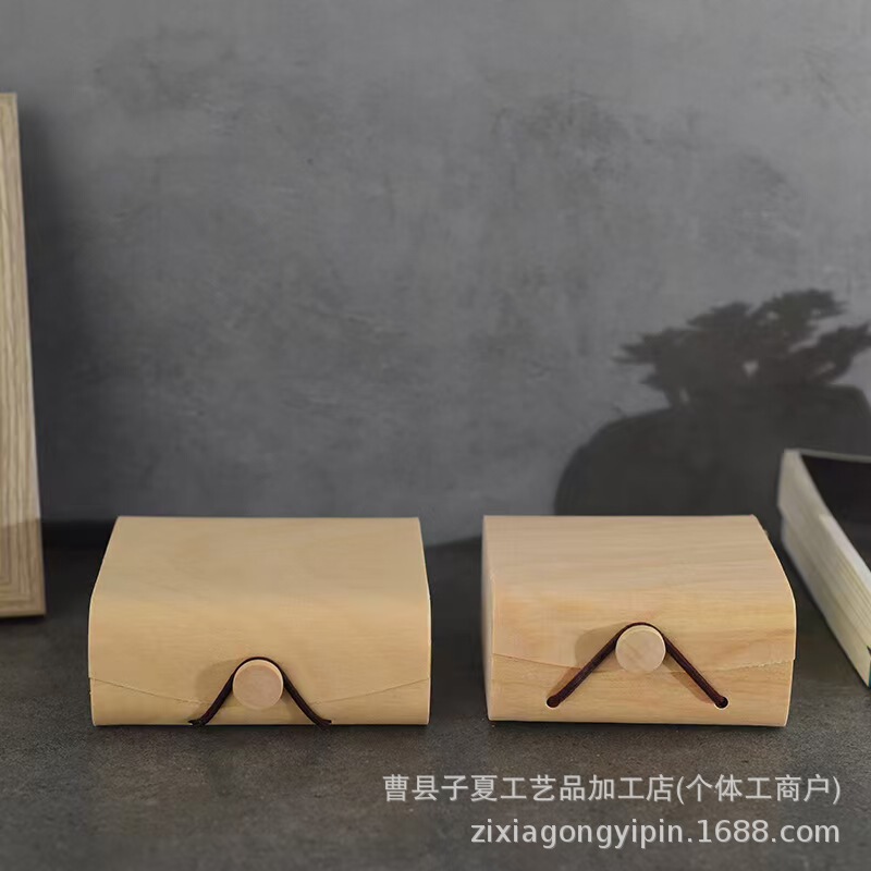桦木树皮盒茶叶创意木头礼品盒软木质皮盒可印logo厂家批发|undefined