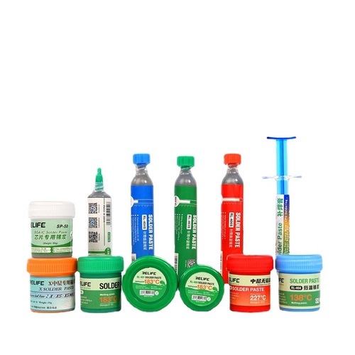 RELIFE welding motherboard high temperature solder paste syringe type medium temperature solder paste low temperature solder paste tin paste solder paste