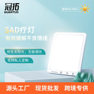 Amazon winter hot SAD phototherapy lamp intelligent bionic solar lamp led emotional physiotherapy lamp phototherapy machine manufacturer