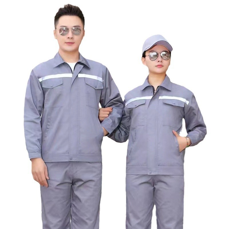 秋冬耐摩耗性保温通気性労働保護服工場の制服衛門保安保潔労働者セット刺繍可能|undefined