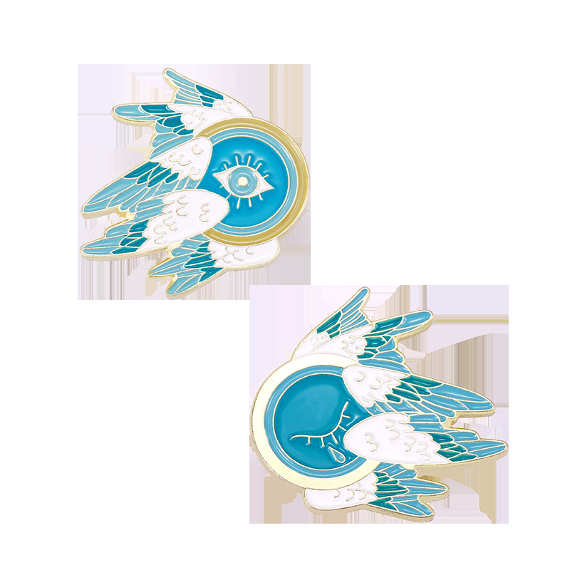 Cartoon Style Cartoon Alloy Stoving Varnish Unisex Brooches display picture 4