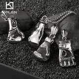 Боксерская спортивная ретро модная подвеска из нержавеющей стали для спортзала