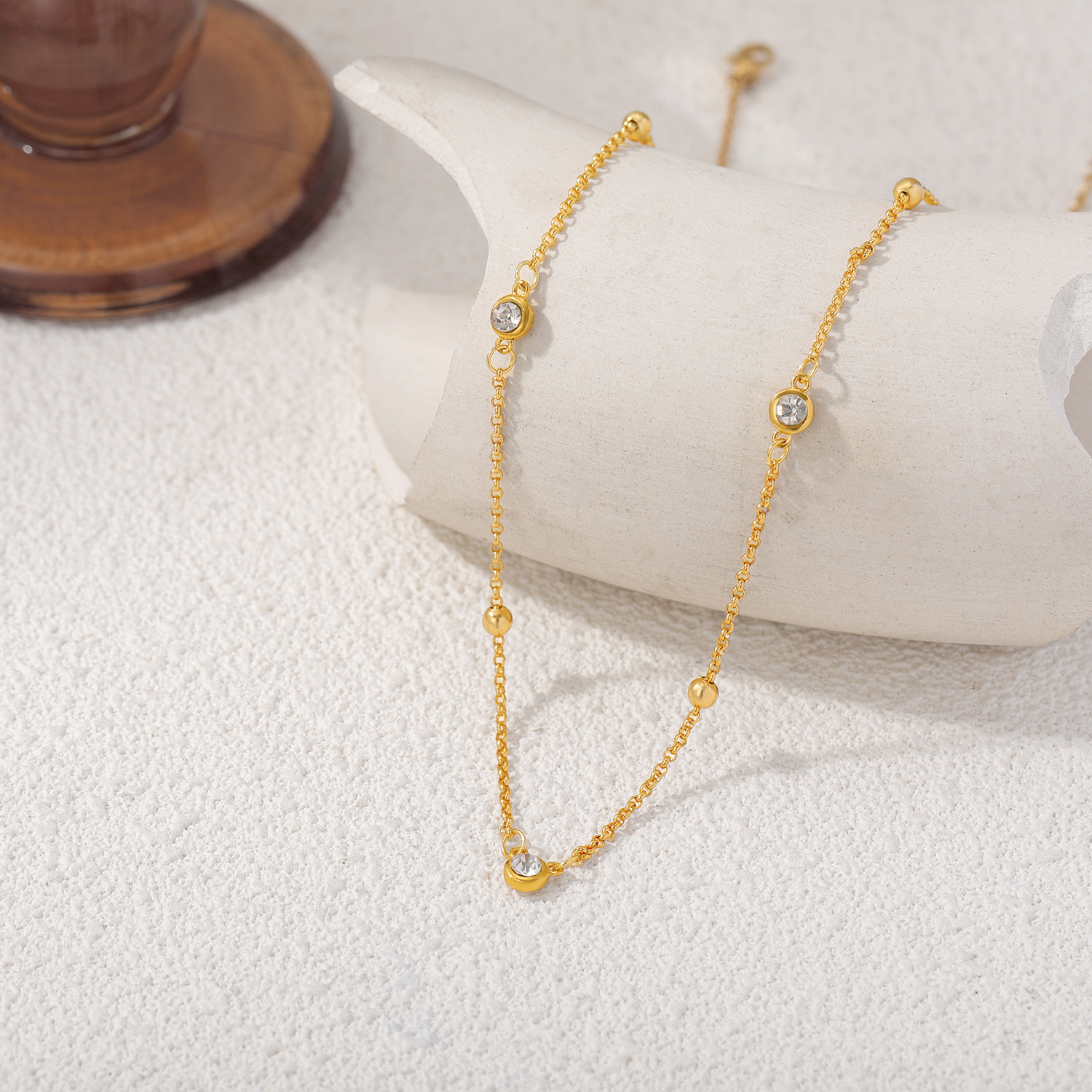 Geometric Simple Style Commute 304 Stainless Steel Pendant Necklace Plating Lobster Trigger Clasp Closure display picture 2
