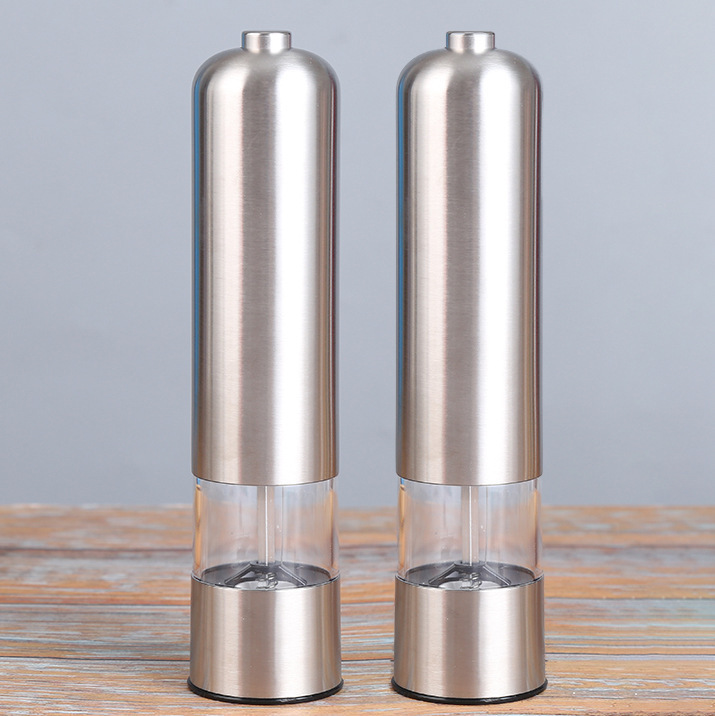 Acero inoxidable redondo doble conjunto