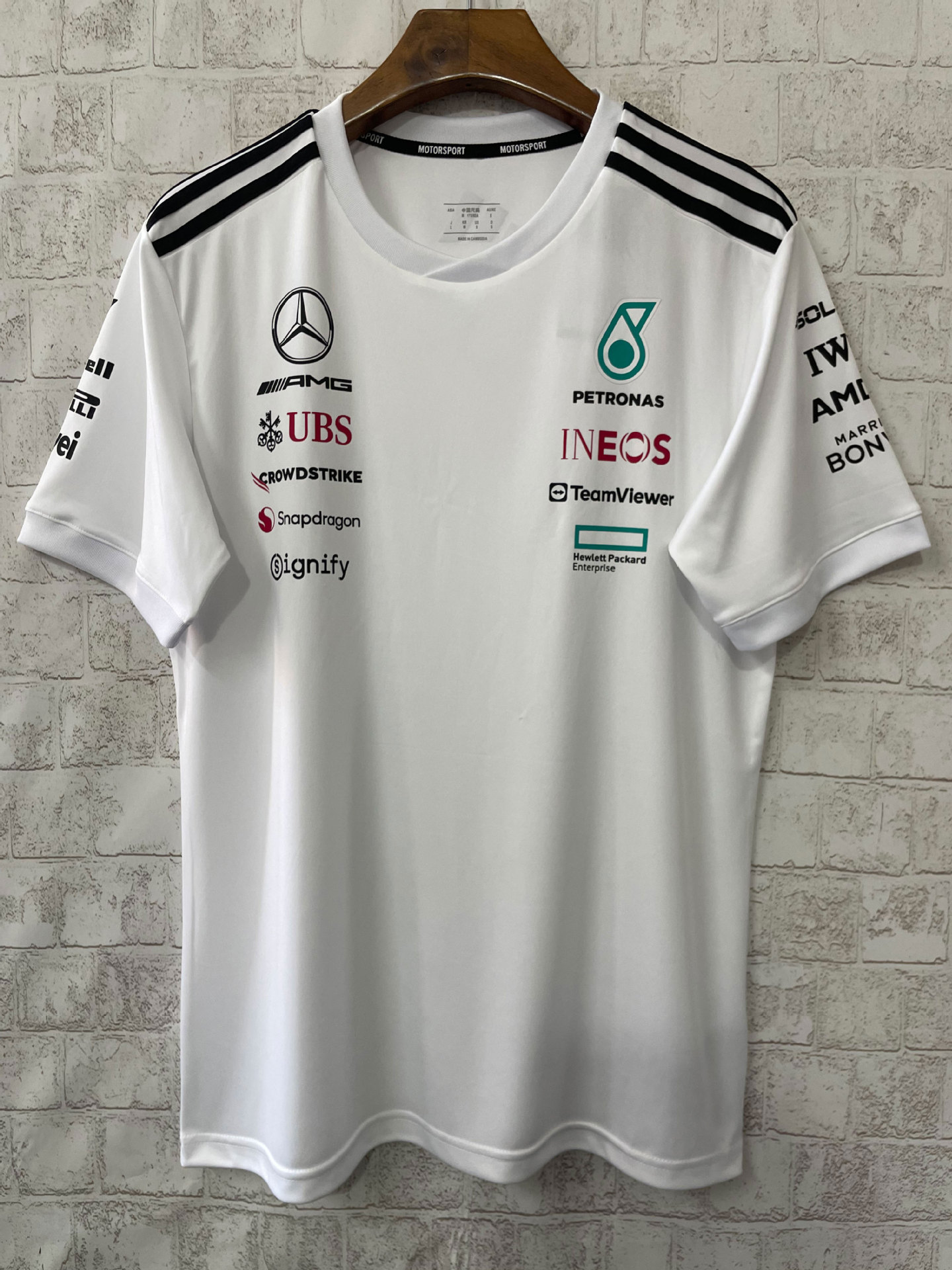 202526F1 traje de carreras Mercedes McLaren uniforme de fútbol Red Bull Ferrari camiseta Aston Martin