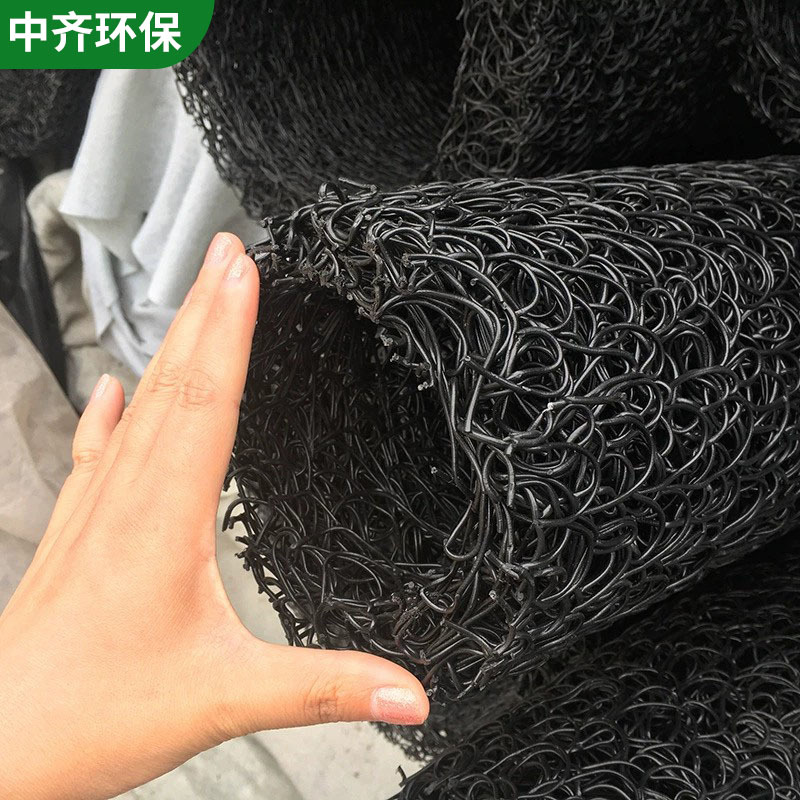 塑料排水盲沟管pp乱丝状 塑料盲沟地下排水盲沟管