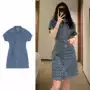 夏季法式显瘦小众连衣裙子