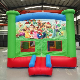 Foreign Trade Cross-Border Inflatable Castle Household Small Naughty Castle Indoor and Outdoor Playground Trampoline Slide Trampoline
