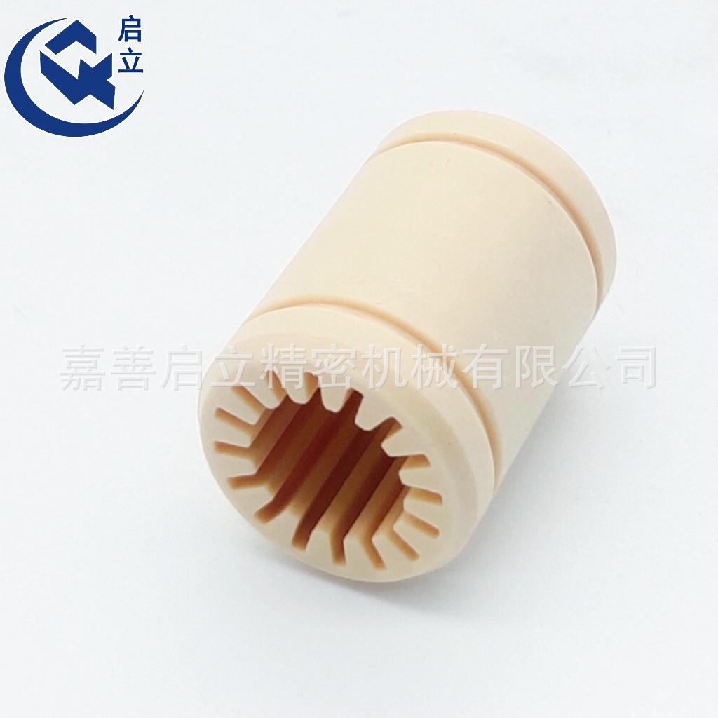 怡合达互换OBK06-d25全塑料滑动轴承工程塑料精密型防尘防噪音轴