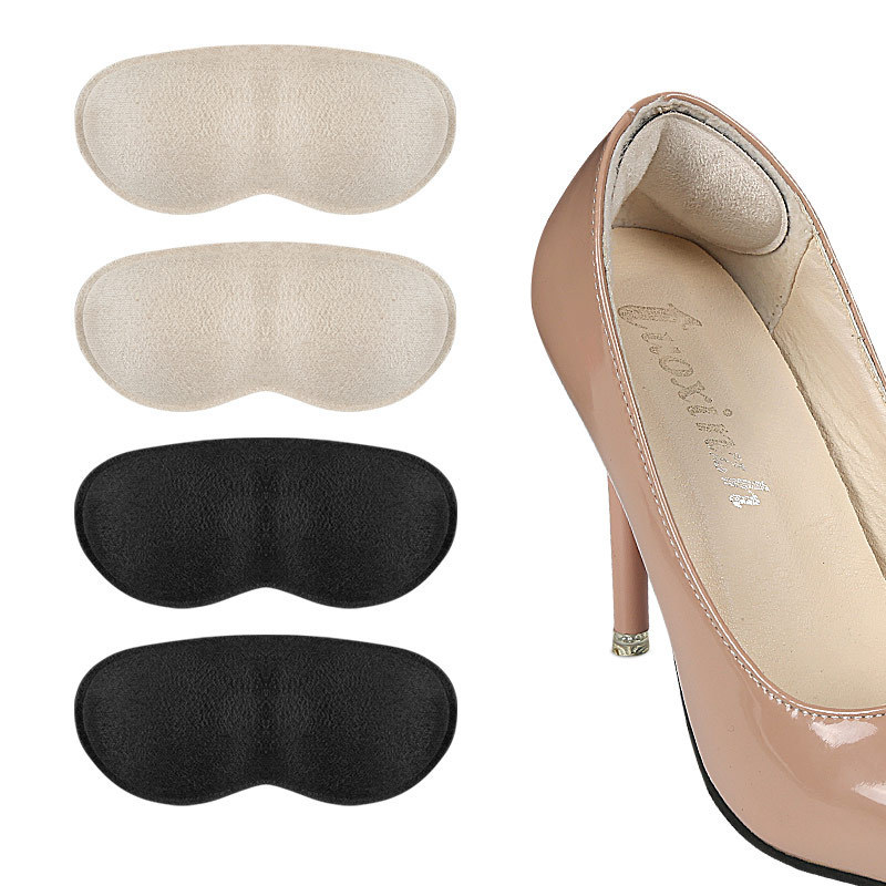 Esponja de talón, zapatos de tacón alto suaves, anti-desgaste, engrosado, anti-deslizante, zapatos de medio tamaño.