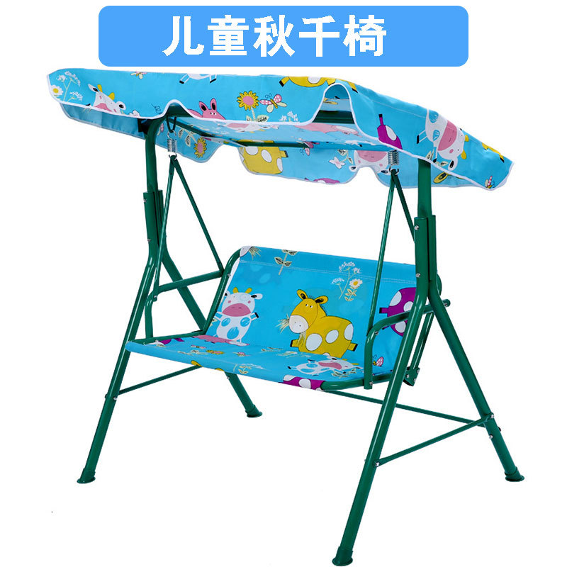 Children's swing outdoor courtyard hanging chair indoor home swing family version children's swing hanging chair ages 5-15
