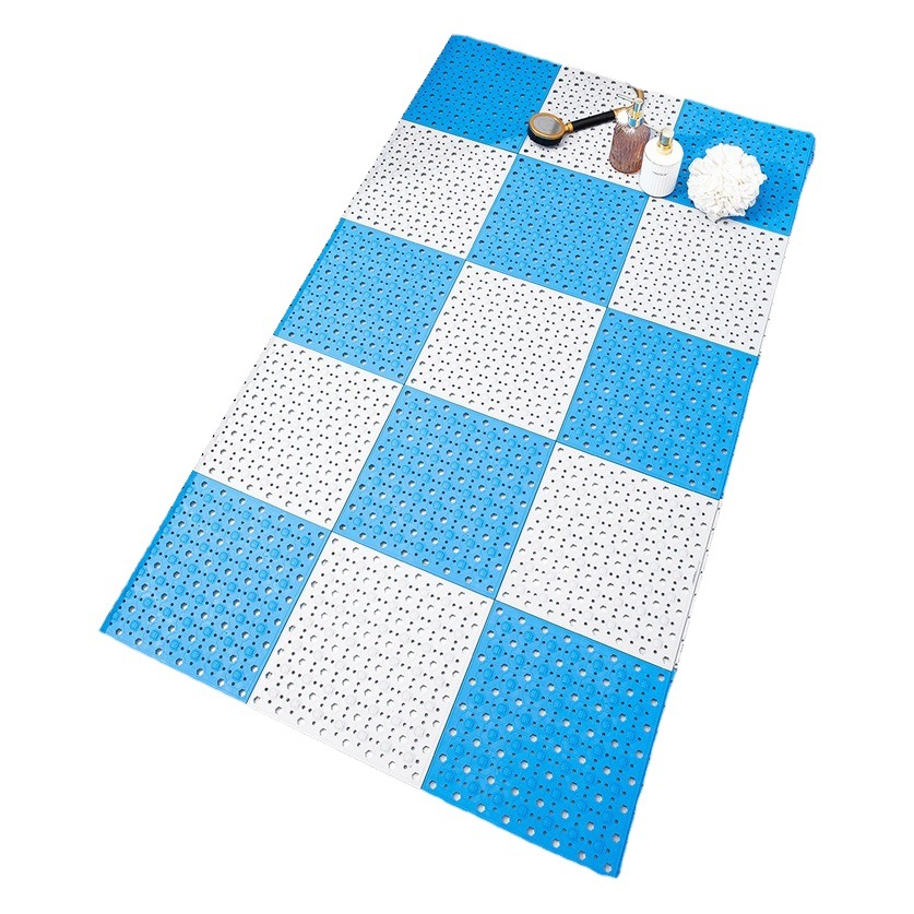 Empalme de baño al por mayor alfombra de piso antideslizante engrosada Baño Cocina inodoro cojín ducha estera impermeable