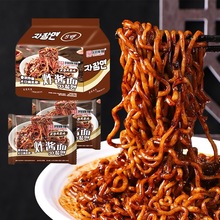 韩式炸酱面老北京泡面网红拌面一整箱64包方便面微甜零食中国包装