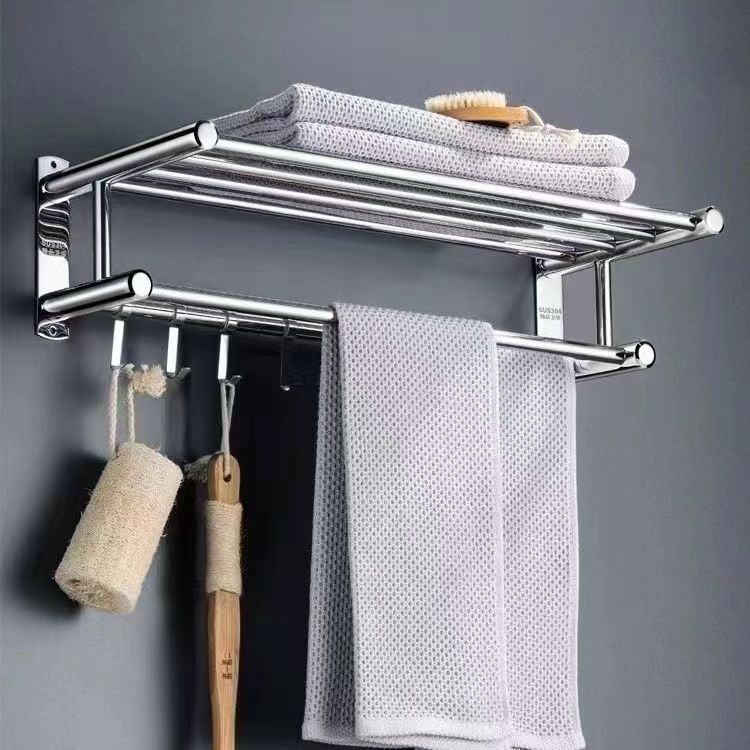 Hotel Thickeneded Bathroom Towel Rack Without Punching Bathroom 304 Stainless Steel Towel Rack Hotel Engineering Wall Hanging Rack Hotel Thickeneded Bathroom Towel Rack Without Punching Bathroom 304 Stainless Steel Towel Rack Hotel Engineering Wall Hanging Rack