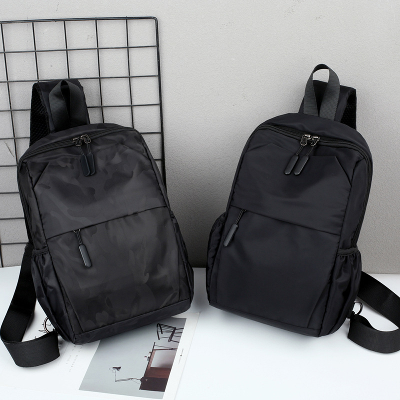 A generation of new men's chest bag fashion trend shoulder diagonal bag large capacity chest bag small backpack for men and women