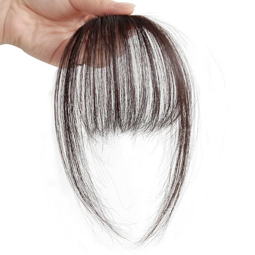 Wig air bangs wig piece real hair bangs hair piece ultra-thin beauty repair Internet celebrity air bangs embarrassing period artifact