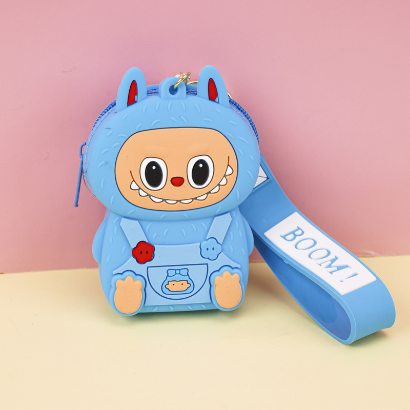 メーカーが生産するネズミ駆除パイオニアラブブキーホルダーペンダントシリコンバッグかわいい子供用小銭入れ|undefined