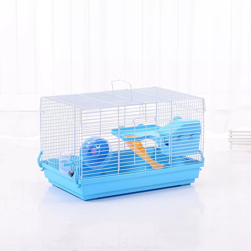 Fabricante mayorista polkin oso hámster jaula de doble piso villa de lujo caja de cría casa nido 47 base image 5