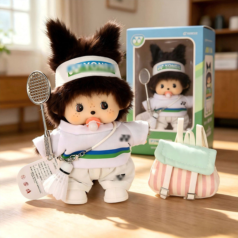 New Sports Series Doll Clothes Monchhichi Doll Badminton and Tennis Themed Outfit Dimoo Costume Set New Sports Series Doll Clothes Monchhichi Doll Badminton and Tennis Themed Outfit Dimoo Costume Set
