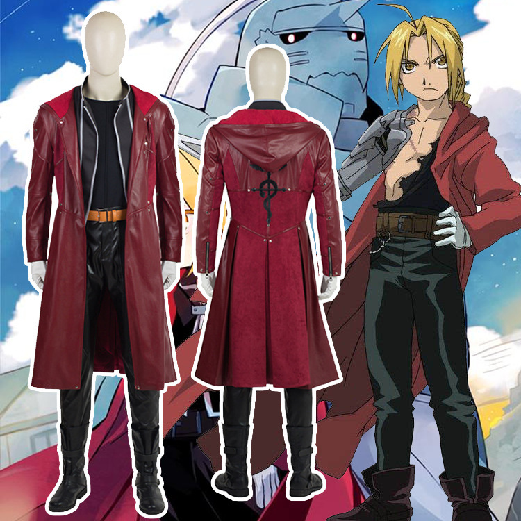 Steel Alchemist Edward Ellik COS Clothing Same Clothing Full cosplay Factory Direct Supply