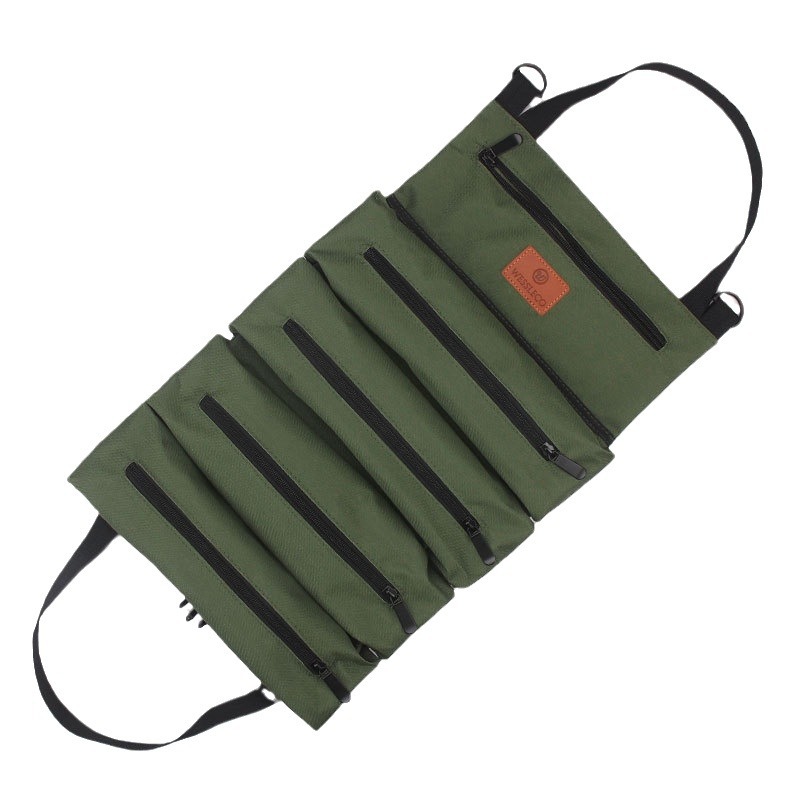 내마모성 캔버스 도구 키트 자동차 수리 도구 가방 전기 가방 하드웨어 도구 키트 ROLLUPTOOL 도매