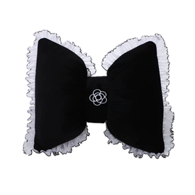 Seat cushion, seat cover | Simple Car Seat Cushion - plush-lace-camellia-waistrest