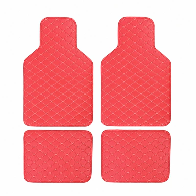 mats, all-season right-hand drive — Universal Foot Pad - big-red-protruding-head-four-piece-set
