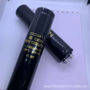 [400V1200UF 35*150MM  供应螺丝脚电容 1200uF400v  进口电解电容]