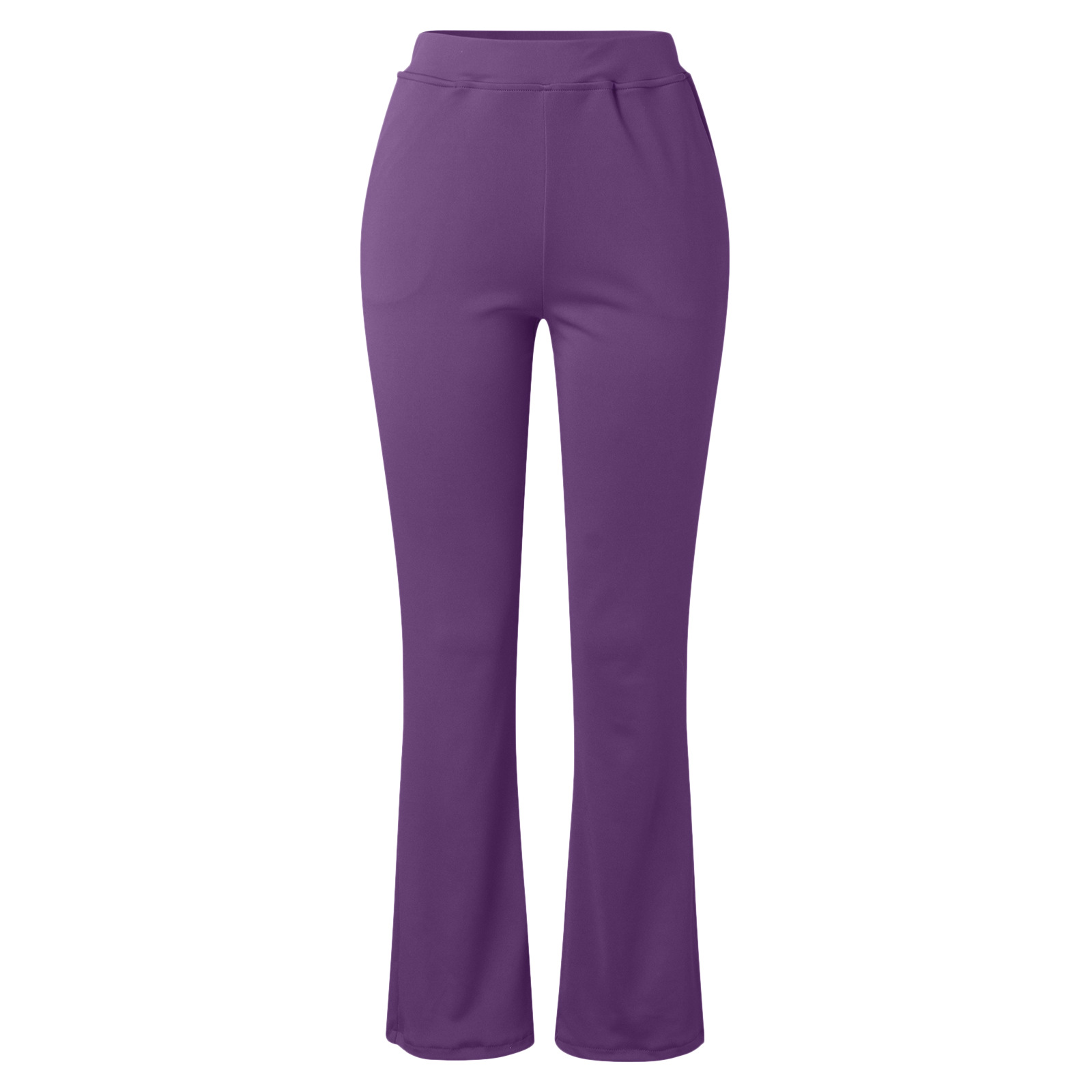 Women's Office Business Solid Color Full Length Pocket Dress Pants display picture 8