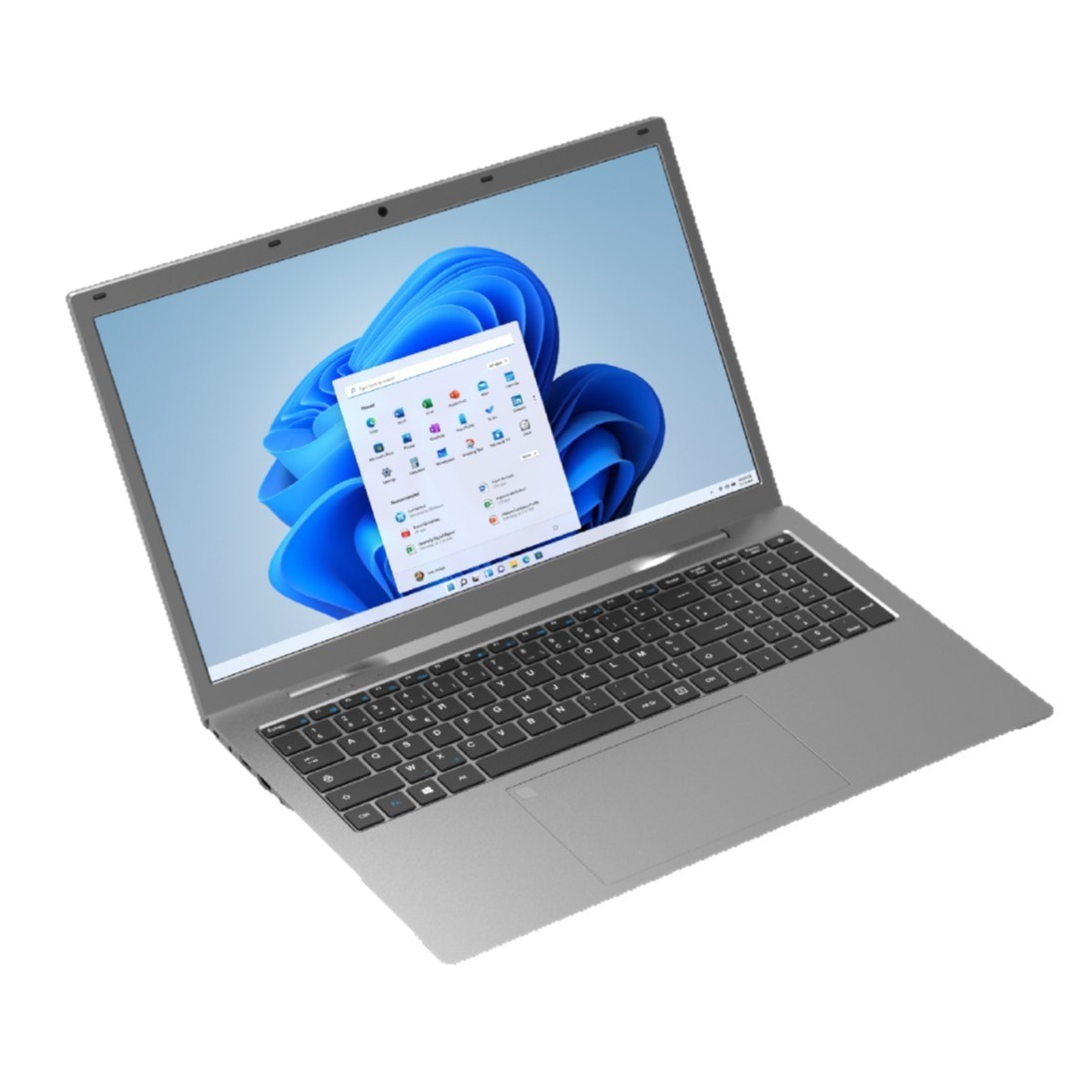 Portátil transfronterizo de 17,3 pulgadas N5095 procesador 16G portátil de oficina portátil delgado y ligero con retroiluminación de huellas dactilares