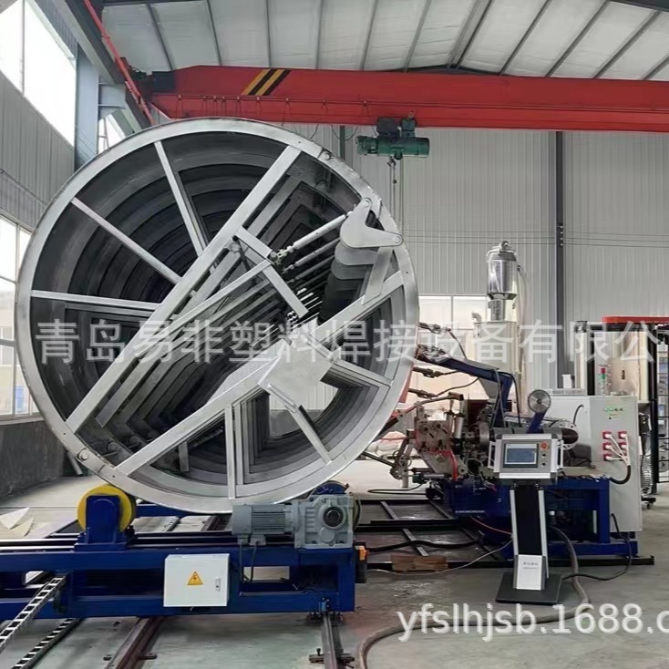 源头厂家 一次成型PPH缠绕储罐设备 PPPE无缝缠绕储罐生产线