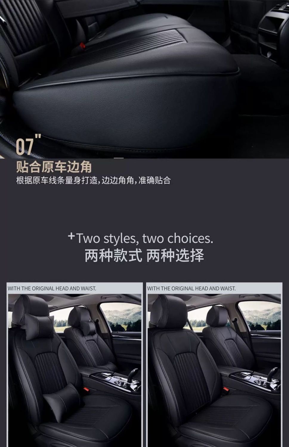 Hong Kong Version Overseas Right-Hand Drive Car Right-Hand Drive Car Seat Cushion Cover Seat Cushion Seat Cover Special Car Seat Cushion Cross-Border Supply