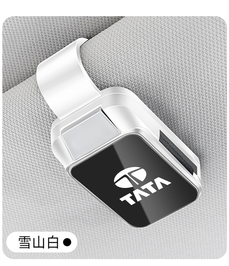 Car Glasses Clip India Tata Nexon Safari Multi-Purpose Sunglasses Holder Altroz Storage Clip