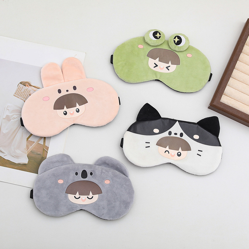 New Cute and Funny Sleep Eye Mask for Children and Students, Blackout Sleeping Ice Pack, Hot and Cold Double Eye Mask, Ready for Sale New Cute and Funny Sleep Eye Mask for Children and Students, Blackout Sleeping Ice Pack, Hot and Cold Double Eye Mask, Ready for Sale
