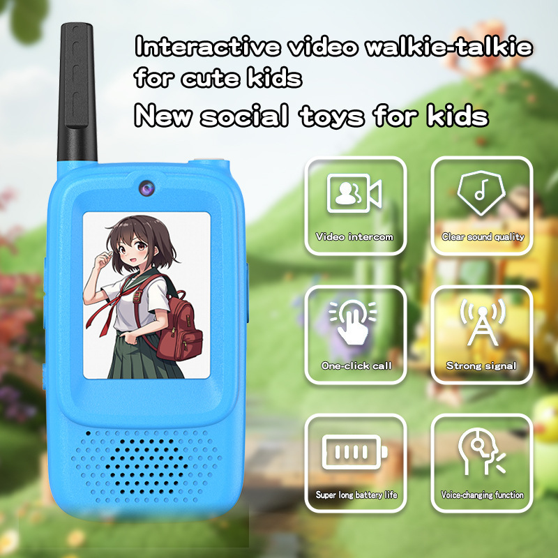 Nuevo intercomunicador de video transfronterizo para niños interactivo padre-hijo al aire libre llamada inalámbrica de alta definición juguetes de rompecabezas electrónicos
