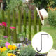 Cross-border Fence Hook Fence Groove Hook Guardrail Hook Kitchen Wrought Iron S-shaped Hanging Basket Tool Hook