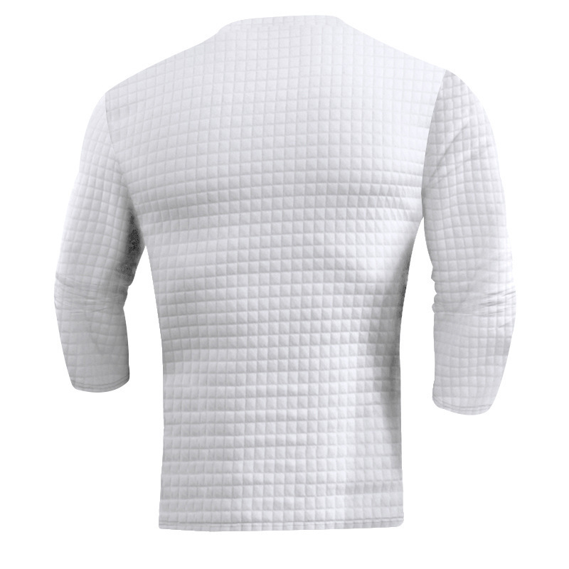 Herren Henley Shirt Und Jogger Hose Set Für Herbst Und Winter_voghion.com