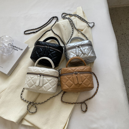 Women's new spring and summer fashionable new style shoulder bag small square bag all-matching niche cross-body female bag