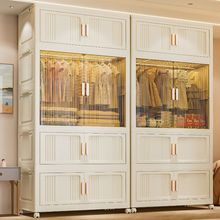 免安装简易衣柜90cm家用宝宝衣服被子收纳柜儿童卧室可折叠小衣橱