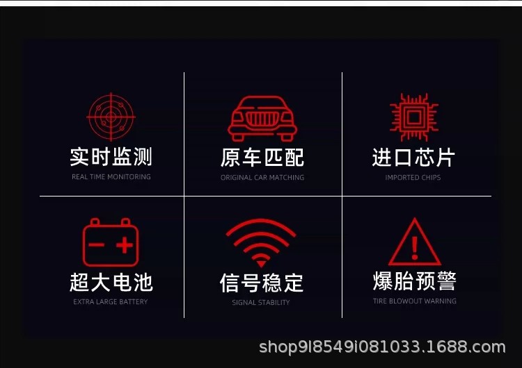 Compatible with Bmw Original Tire Pressure Sensors 1 Series, 2 Series, 3 Series, 5 Series, 7 Series, X1, X3, X4, X5 Tire Pressure Monitoring System Rdc