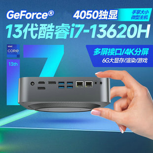 13 generation i7-13620H discrete graphics card 6GB memory RTX4050 game host play mini pc