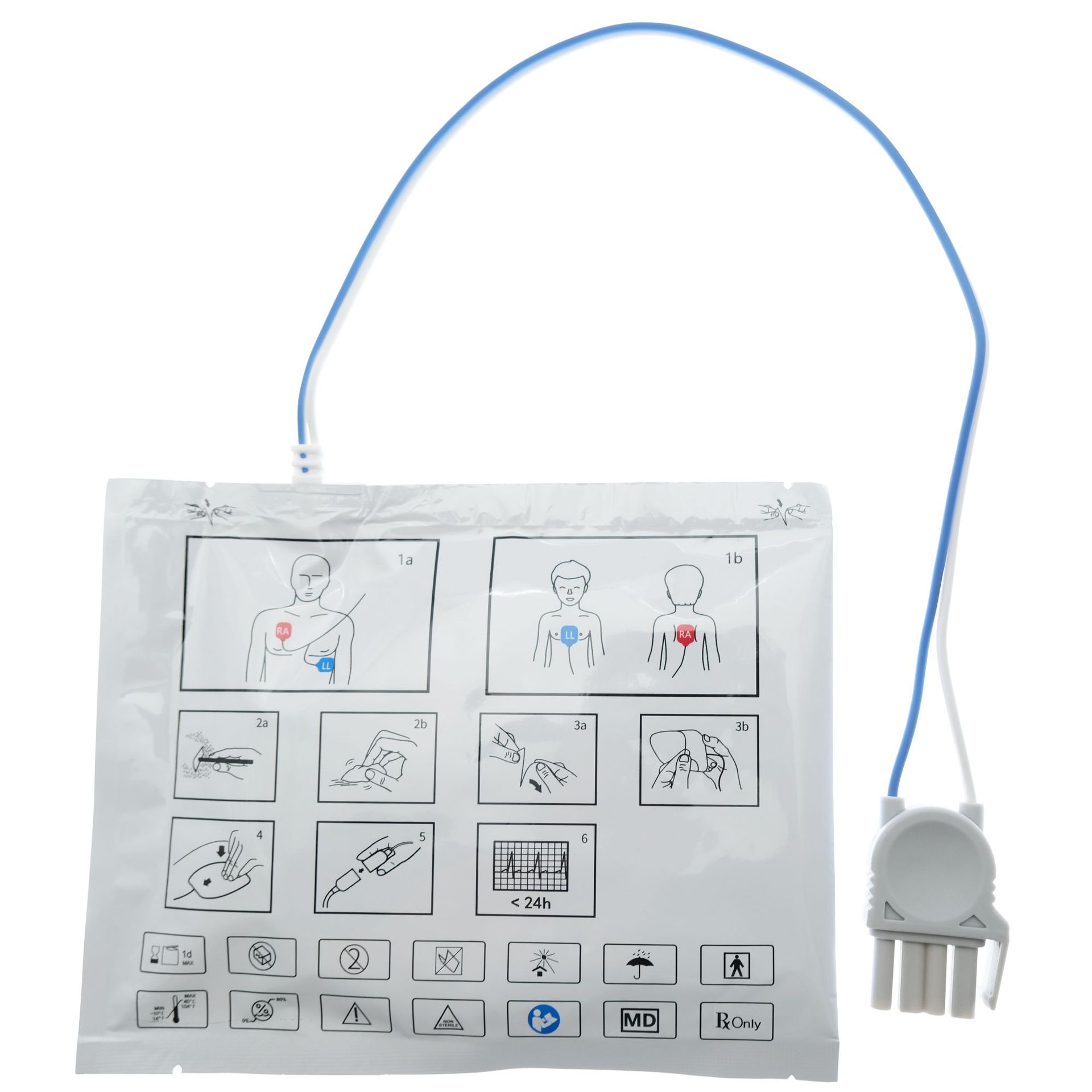 MDL 필리핀 사운드 콘처 LIFEPAK 제세 동기 AED 전극 시트 퀵 팍 전극 시트 3200727-005