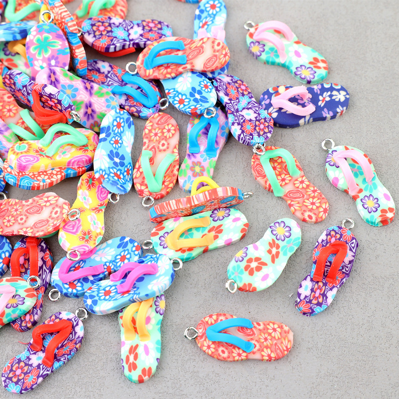 Cream Glue Accessories Mobile Phone Case Jewelry DIY Keychain Slippers Flip-Flops DIY Pendant Soft Pottery Decoration Material Package